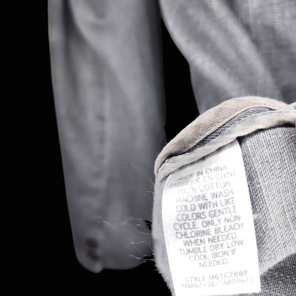 GUESS VINTAGE 06 Gray Blazer - Medium - Picture 8 of 10